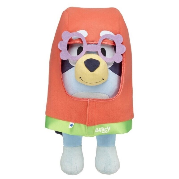 Build A Bear BLUEY Plush Grandma Costume Janet Voice & Theme Song - NEW IN HAND - Picture 3 of 3